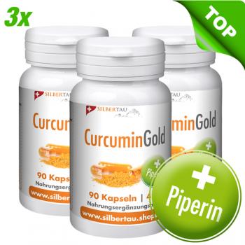 Curcumin Gold 3x 90 Kapseln Kurkuma