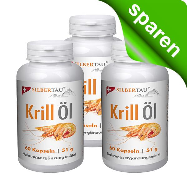ratiovit Krill Öl 3x 60 Kapseln Omega 3 von der Antarktis